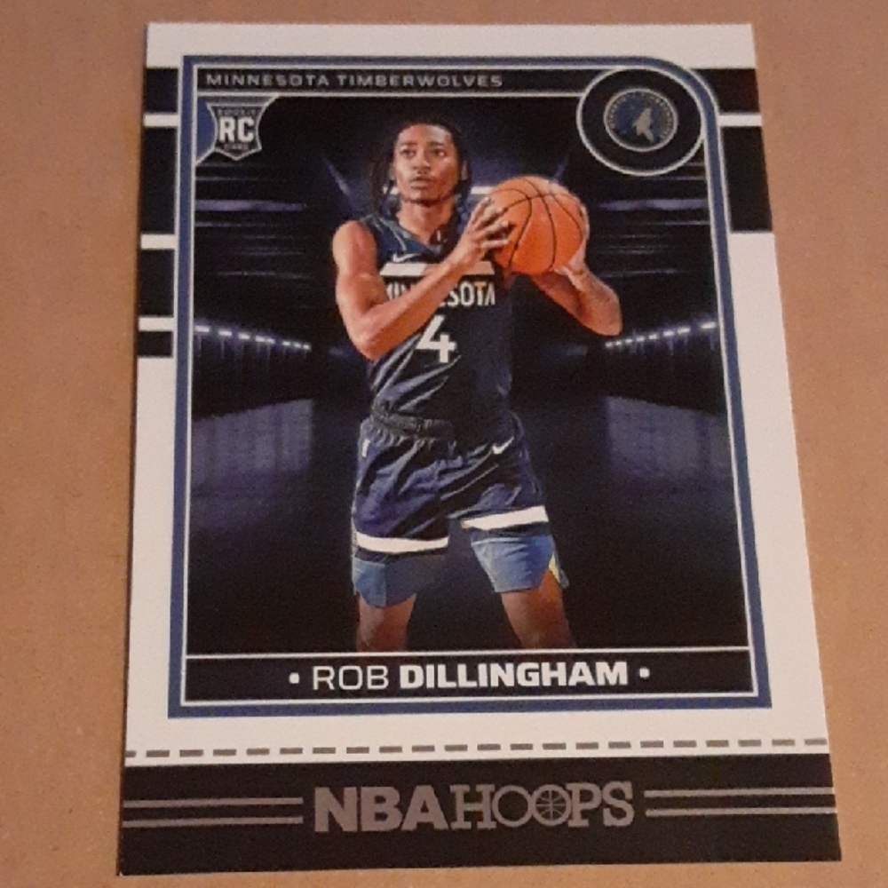 Dillingham NBA Hoops Minnesota Timberwolves Rookie Trading Card